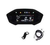Speed Gauge 12000 RPM Universal Motorcycle LED Adjustable Tachometer Optional Backlight Digital Odemeter For 1 2 4 Cylinder