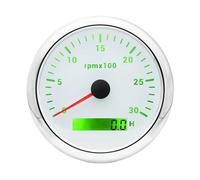 Speed Gauge Motorcycle 7 Color Backlight 85mm Tachometer 3000 RPM Meter Tacho Gauge With LCD Hourmeter Instrument Screen Display Dashboard