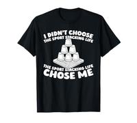 Speed Hand Eye Coordination - Cups Sport Stacking T-Shirt