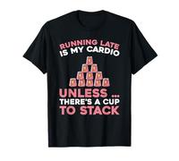 Speed Hand Eye Coordination - Cups Sport Stacking T-Shirt