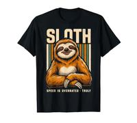 Speed is Overrated Truly Sloth Value Graphic T-Shirt