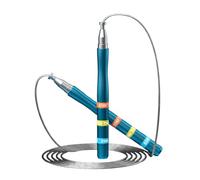 Speed Jump Rope - Adjustable Steel Wire Cable For Cardio | Professional Skipping Tool With Smooth Ball Bearings | Durable Aluminium Alloy Handles For, Boxing & Home Gym