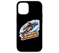 Speed Junkie Snowboarding Addicted To Snowboard Snowboarder Case for iPhone 12/12 Pro