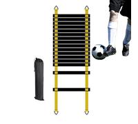 Speed Ladder - 6 Meter Athletic Trainer with 12 Sections PP Nylon Training Aid Agility Drill Kit with Carry Bag System | Sports Conditioning Device for Badminton, Basketball,