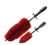 SPEED MASTER Wheel Brush 2 Piece Brush Set | Tough on Brake Dust, Gentle on Wheels| Memory Foam Bristles | Easy to Use | Super Durable