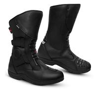 Speed MaxX BLACK HAWK HIGH TECH MENS MOTORBIKE MOTORCYCLE CE TOURING LEATHER SHOES/BOOTS (UK 11 - EU 45)