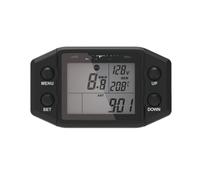 Speed Meter Multifunction Hour Digital Self Powered Engine Tachometer with Voltmeter Service Reminder Gauge For HM400 Tachometer