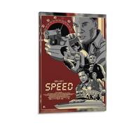 Speed Movie Poster - High-Octane Action on A Runaway Bus with Keanu Reeves And Sandra Bullock (10) Artworks Picture Print Poster Wall Art Painting Canvas Decor Home Posters 12x18inch(30x45cm)