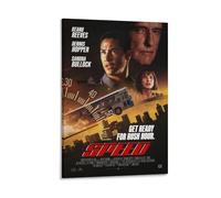Speed Movie Poster - High-Octane Action on A Runaway Bus with Keanu Reeves And Sandra Bullock (11) Art Poster Canvas Painting Decor Wall Print Photo Home Modern Decorative Posters 08x12inch(20x30cm)