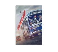 Speed Movie Poster - High-Octane Action on A Runaway Bus with Keanu Reeves And Sandra Bullock (12) Canvas Wall Art Prints Poster Photo Picture Painting Posters Room Decor 08x12inch(20x30cm)