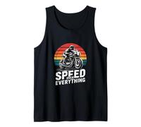 Speed Over Everything Motorcycle Racing Rider Tank Top