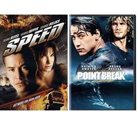 Speed & Point Break 2 DVD Set Widescreen Keanu Reeves Action Double Feature
