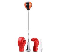 Speed Punching Bags Suction Cup Punching Reflex Equipment | Adjustable Height Boxing Bag for Home Gym Office Backyard Playroom Adults Kids Teens Exercise Fitness