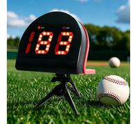 Speed Radar Detector - Adjustable Training Equipment with Voice Broadcast, Data Playback, 2 Measurement Modes, Accurate & Fast Battery-Powered Sensors
