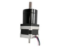 Speed ratio 3.71:1 13.7:1 19.2:1 51:1 99:1 planetary gear Nema14 Stepper motor 0.12N.m 0.8A Dual output shaft Length 28mm(Ratio 19.2 to 1)