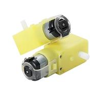 Speed ratio 48/120 Single/dual-axis DC3/6V gear electronic starter anti-interference Intelligent car chassis Four-wheel drive ICXLPMC(SPEED RATIO 120_DOUBLE OUT SHAFT)