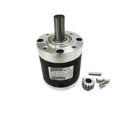 Speed Reducer 1pcs/lot Planet 56mm Ratio 13:1 15:1 18:1 Round Input Flange for DC Motor with Shaft Diameter 6mm or 6.35mm or 8mm(18 to 1,6.35mm)