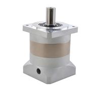 Speed Reducer 90mm Right Angle Planetary Gearbox Gear with Reduction Ratio 3 5 10 20 50 for 80mm Servo Motor(Ratio 20 to 1)
