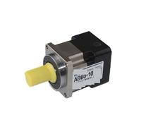 Speed Reducer AB42 High Low Backlash 3 Arc Min Spur Helical Gear Planetary Gearbox for 50w 100w Servo Nema17 Stepper Stepping Motor(Ratio 25,8mm input servo)