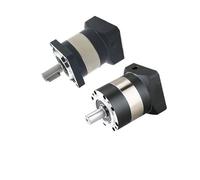 Speed Reducer PLF060 11mm Input PLE060 6.35mm Input Nema 23 Planetary Reducer Motor Speed Reducer Step-Down Gearbox for 200W/400W/600W 60 Servo 57 Stepper(Ple060 6.35mm Input,30 to 1)
