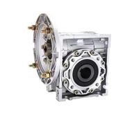 Speed Reducer Ratio 5: 1-100:1 RV40 Worm Gear NMRV040 Gearbox Input Hole 9mm 11mm 1.4cm for 60W-370W Motor(Flange 71b14,Ratio 5 to 1)