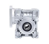 Speed Reducer Worm DC electronic starter Gearbox NMRVS40 14mm Input 18mm 40Nm 5:1/10:1/15:1/20:1/30:1/50:1 for Nema 34 Stepper ICXLPMC(Ratio 10 to 1)