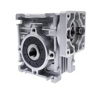 Speed Reducer Worm DC Motor Gearbox RV030 14mm Output 5:1-80:1 Worm Gearbox Speed Reducer For 23 Motor 1Pcs(25 to 1)
