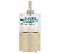 Speed Reduction Motor Adjustable CW/CCW Large Torsion DC24V for CNC Machine Tool XD-37GB520 (20rpm/min)
