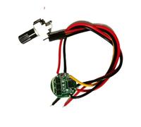 Speed Regulation controller Protection Board DC7V-24V 3.5A 75W CNC Aluminum Alloy Impeller Ducted Fan Stepless Speed Regulation MQXFCZUX(9-12V justController)