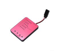 Speed Regulator, Brushless Electronic Controller Travel Setting Card Accessory for RC Models Programming(Red)