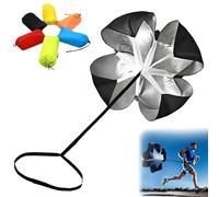 Speed Resistance Training Parachute, Running Speed Chute Resistance Parachute, Improving Speed, Stamina, Strength for Kids Youth Adults red