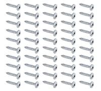 Speed Ruspert Wood Screws Silver Bumper Pack of 50 Ø7 / 40 mm