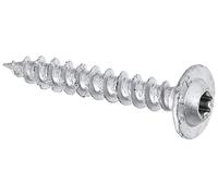 Speed Ruspert Wood Screws Silver Bumper Pack of 50 Ø7 / 50 mm