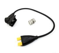 Speed Sensor Extension Cable for TSDZ2 Central Motor, ABS Material E-For Bike Sport Kit Replacement Part with Screw, Black Color, About 35g Weight