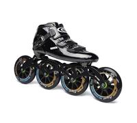 Speed Skates Inline Professional For Men Women, Carbon Fiber Racing Artistic Skates Adult With High Precision ABEC-11 Bearings, Lightweight Racing Skates For Marathon, Unisex(45)