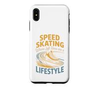 Speed Skating Where Left Turns Are a Lifestyle Case for iPhone XS Max