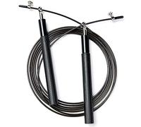 Speed Skipping Rope Adjustable Jumping Rope with Aluminum Handle and Ball Bearing Tangle-Free Exercise Rope for Fat Burning Exercises, Cross Fit Training, Fitness, Exercise