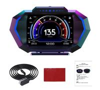 Speed & Slopes Gauge Vehicle Dynamics Monitors Multipurpose For Long Distance Drives & Enthusiasts Gradient Meter
