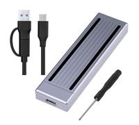 Speed Solid Disk External Case M Key/M&B Key Interfaces Argb Accent Lighting &Enhances Heat Dissipation Solid Disk Enclosure NVMe Ssds Enclosure
