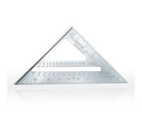 Speed Square layout tool - High Precision Set Square for Engineers Home Builders Installing Roofing Door Frames Windows-Versatile Measuring Carpenters Square, 7" 90° 45°Multipurpose Rafter Square