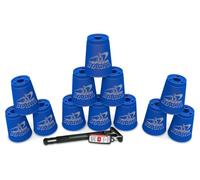 Speed Stacks | Official Sport Stacking Set | 12 cups & Holding Stem | WSSA Approved (Cool Blue)