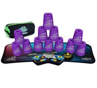 Speed Stacks | Sport Stacking Competitor | Purple - 12 Cups | Holding Stem | G5 Timer and Skyline Mat | WSSA Approved