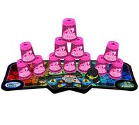 Speed Stacks | Sport Stacking Competitor | Zippy Leopard - 12 Cups | Holding Stem | G5 Timer and Voxel Glow Mat | WSSA Approved