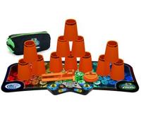Speed Stacks | Sport Stacking Complete Set | Pro Series-Orange Crush | Holding Stem | G5 Timer and Voxel Glow Mat | WSSA Approved