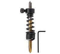 Speed Steel Tap Chamfer Straight Flute S Tap, Multi Function Tap Chamfer for Lathe, 5 Types for Aluminum Copper Steel Cast Iron Less, Includes Hex Wrench (M4*0.7)