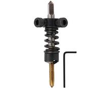 Speed Steel Tap Chamfer Straight Flute S Tap, Multi Function Tap Chamfer for Lathe, 5 Types for Aluminum Copper Steel Cast Iron Less, Includes Hex Wrench (M3*0.5)
