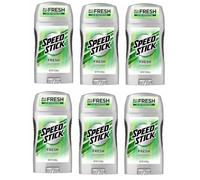 Speed Stick Deodorant, Clear, Active Fresh, 3 oz, (Case of 6)