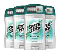 Speed Stick Men's Deodorant Regular 3 Ounce 4 Pack