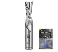 SPEED TIGER Carbide Spiral Router Bits Down Cut - ISED3/8" (1 Piece, 3/8")