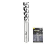 SPEED TIGER Carbide Square End Mill - 3 Flute - IAUE1/8"3 (1 Piece, 1/8") - High Feed U-Type Design - for Roughing and Finishing - for Milling Aluminum Applications - Professional Mill Bits Sets